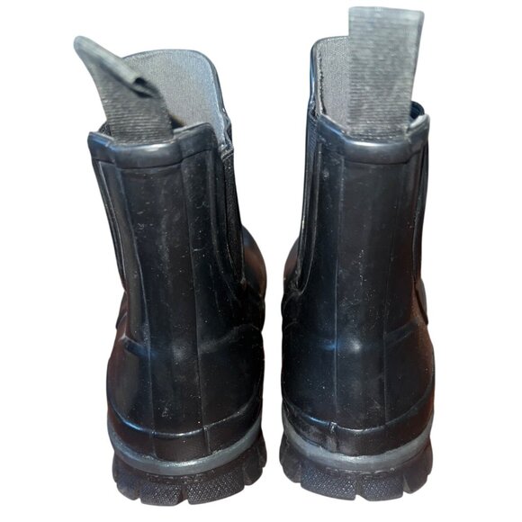 Bogs Womens Amanda Slip-On Rubber Boots Black Size 7 - Picture 5 of 7